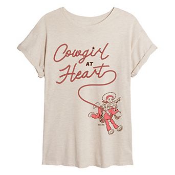 Juniors' Disney / Pixar's Toy Story Jessie & Bullseye Oversized Tee