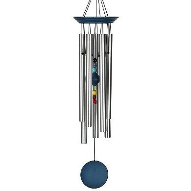 Evergreen Enterprises Chakra Chime Large Seven Stones Wind Chime