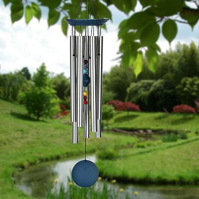 Evergreen Enterprises Chakra Chime Large Seven Stones Wind Chime