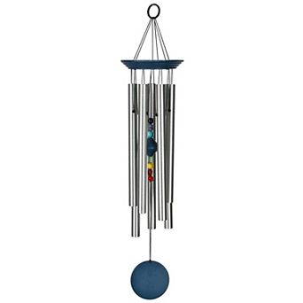 Evergreen Enterprises Chakra Chime Large Seven Stones Wind Chime