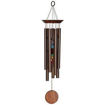 Evergreen Enterprises Chakra Chime Large Seven Stones Wind Chime