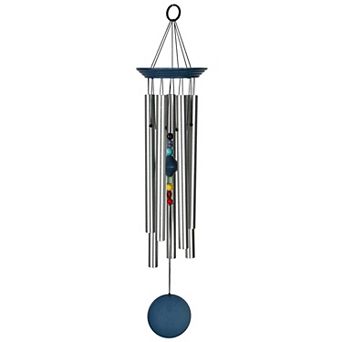 Evergreen Enterprises Chakra Chime Large Seven Stones Wind Chime