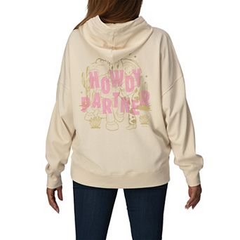 Women's Disney / Pixar's Toy Story Jessie & Bullseye Oversized Fleece Hoodie Sweatshirt