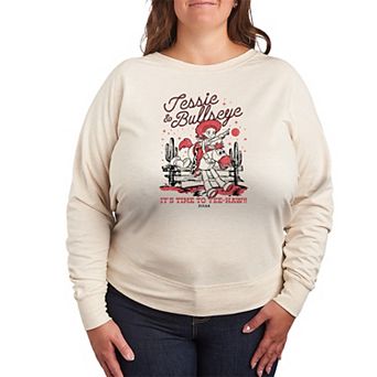 Plus Size Disney / Pixar's Toy Story Jessie & Bullseye French Terry Long Sleeve Tee
