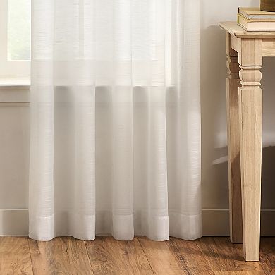 Martha Stewart Fairford 2-Piece Light-Filtering Window Curtain Panel Set