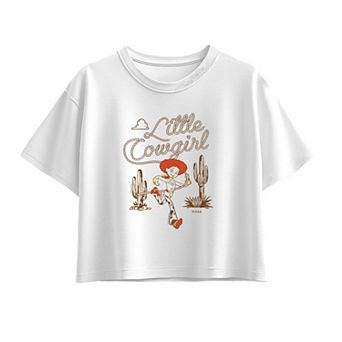 Girls 7-16 Disney / Pixar's Toy Story Jessie "Little Cowgirl" Boxy Tee