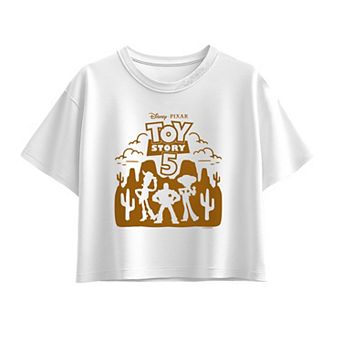 Girls 7-16 Disney / Pixar's Toy Story 5 Character Silhouette Boxy Tee
