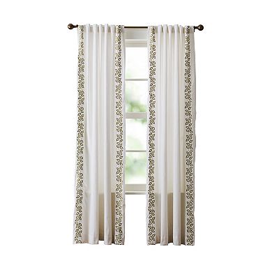 Martha Stewart Plume 2-Piece Window Curtain Panel Set