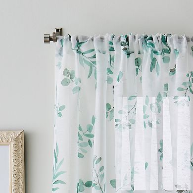 Martha Stewart Maddison 2-Piece Light-Filtering Window Curtain Panel Set