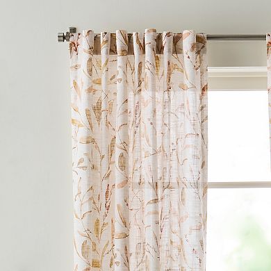Martha Stewart Vernon 2-Piece Light-Filtering Window Curtain Panel Set