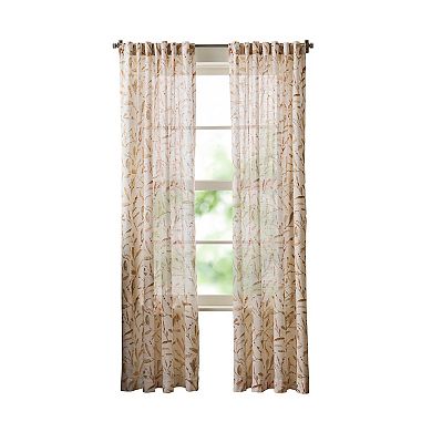 Martha Stewart Vernon 2-Piece Light-Filtering Window Curtain Panel Set