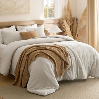 Bedsure Soft Reversible Comforter Set with Shams