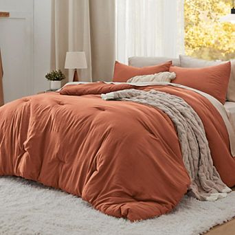 Bedsure Soft Reversible Comforter Set with Shams
