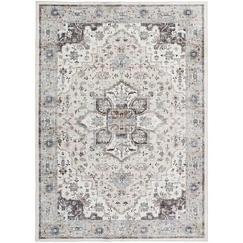Natco Home Velveteen Washable Throw or Area Rug