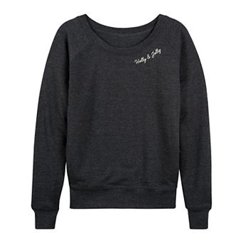 Women's Holly & Jolly French Terry Long Sleeve Tee