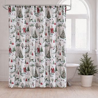 Avanti Yuletide Shower Curtain