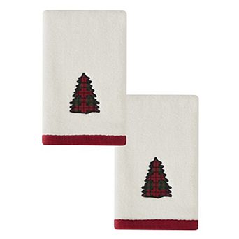 Avanti Patchwork Plaid 2-Pack Fingertip Towel Set