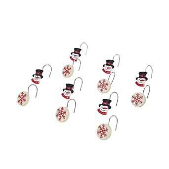 Avanti Patchwork Plaid Shower Hooks