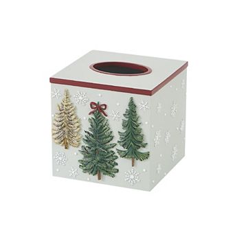 Avanti Snowy Pines Tissue Cover