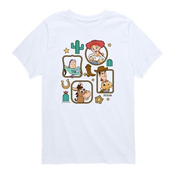 Toddler Boy Disney's Toy Story 5 Western Frames Short Sleeve Graphic Tee