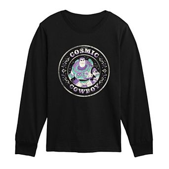 Toddler Boy Disney&rsquo;s Toy Story 5 Buzz Lightyear Cosmic Cowboy Long Sleeve Graphic Tee