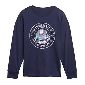 Toddler Boy Disney&rsquo;s Toy Story 5 Buzz Lightyear Cosmic Cowboy Long Sleeve Graphic Tee