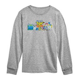 Toddler Boy Disney’s Toy Story 5 Character Lineup Long Sleeve Graphic Tee