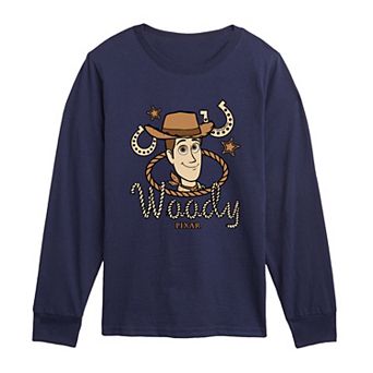 Toddler Boy Disney’s Toy Story 5 Woody Cowboy Long Sleeve Graphic Tee