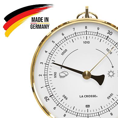 La Crosse Technology Analog Dial Barometer