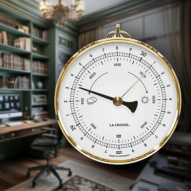 La Crosse Technology Analog Dial Barometer