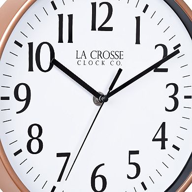 La Crosse Technology 10-Inch Analog Quartz Wall Clock