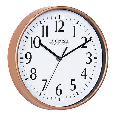 La Crosse Technology 10-Inch Analog Quartz Wall Clock