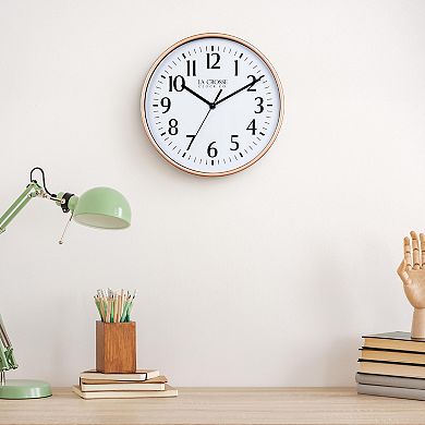 La Crosse Technology 10-Inch Analog Quartz Wall Clock