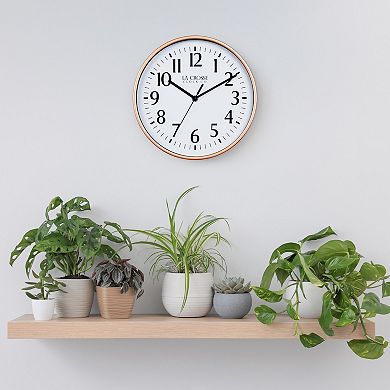 La Crosse Technology 10-Inch Analog Quartz Wall Clock