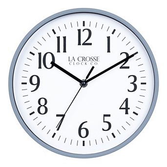 La Crosse Technology 10-Inch Analog Quartz Wall Clock