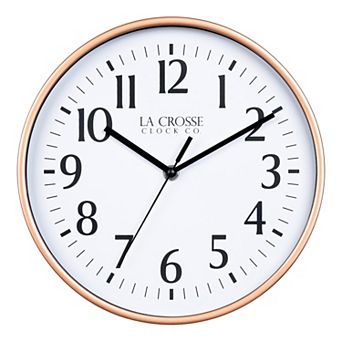 La Crosse Technology 10-Inch Analog Quartz Wall Clock