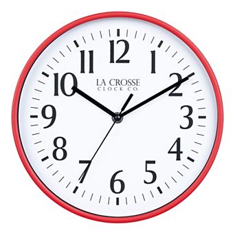 La Crosse Technology 10-Inch Analog Quartz Wall Clock