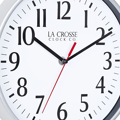 La Crosse Technology 10-Inch Analog Quartz Wall Clock