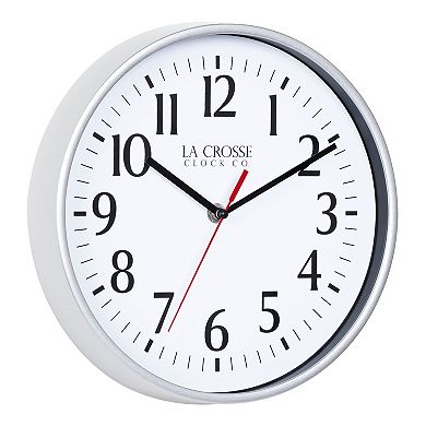 La Crosse Technology 10-Inch Analog Quartz Wall Clock
