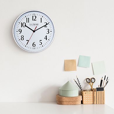 La Crosse Technology 10-Inch Analog Quartz Wall Clock