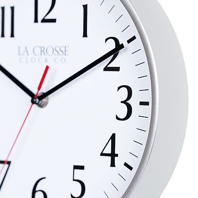 La Crosse Technology 10-Inch Analog Quartz Wall Clock