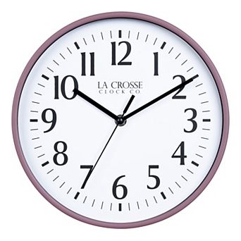 La Crosse Technology 10-Inch Analog Quartz Wall Clock
