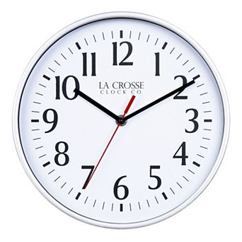 La Crosse Technology 10-Inch Analog Quartz Wall Clock