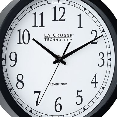 La Crosse Technology 10-Inch Classic Atomic Analog Wall Clock