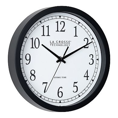 La Crosse Technology 10-Inch Classic Atomic Analog Wall Clock