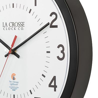La Crosse Technology 14.5-Inch American Made Analog Quartz Wall Clock