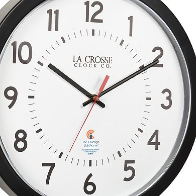 La Crosse Technology 14.5-Inch American Made Analog Quartz Wall Clock