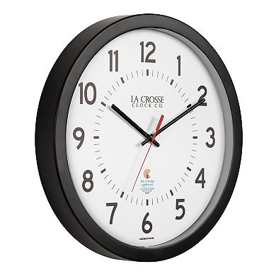 La Crosse Technology 14.5-Inch American Made Analog Quartz Wall Clock