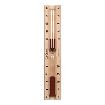 La Crosse Technology Beech Wood Hourglass Timer