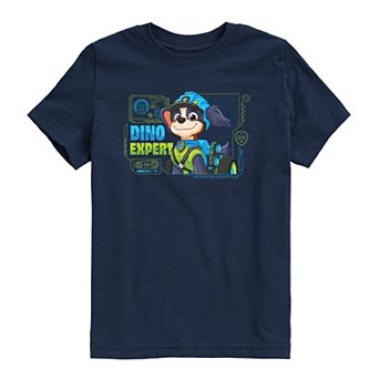 Toddler Boy Paw Patrol: The Dino Movie Rex Dino Expert Graphic T-Shirt